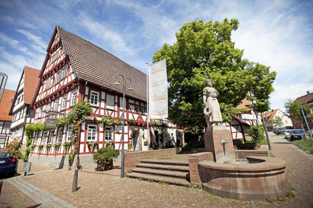 Hotel Hirsch Leonberg Bagian luar foto